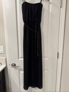 elegant black long sleeve dress Elegant Gothic Lace and Knit Long Sleeves Black Dress main image 0